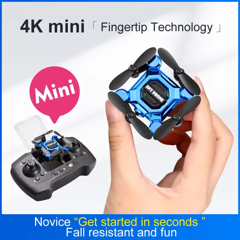 Nuovo drone pieghevole K04 Min - Drone Kit Tricopter recensione e prezzo